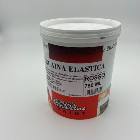 Vernice Gommosa Litri 4 colore Rosso