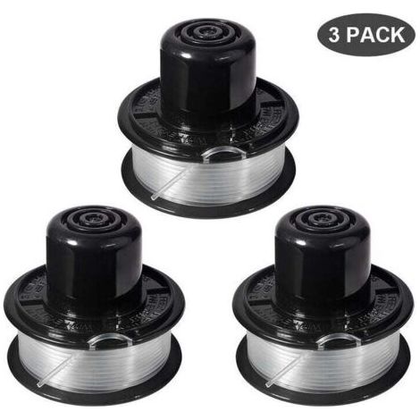 BLACK+DECKER Bobine et fil de rechange pour modèles GL250/GL310/GL360 11M x 1.6MM (1/4)
