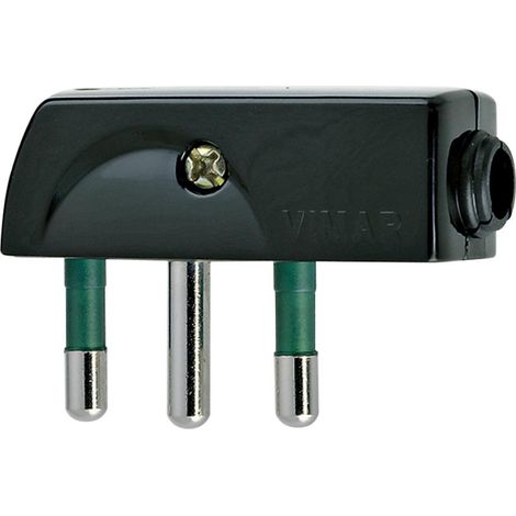 00207 Enchufe de Cuadrado Plano Sicury 2P+T 16 a 250 V (1/3)