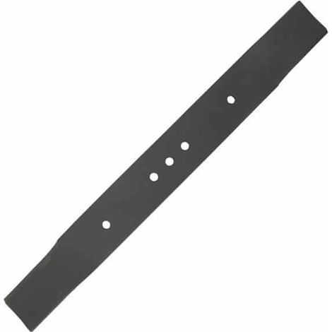 Cuchilla adaptable para cortacésped modelos: GT4841 y GT485E y Mountfield - L: 460 mm, diámetro central: 16 mm, distancia entre agujeros: 65 mm.