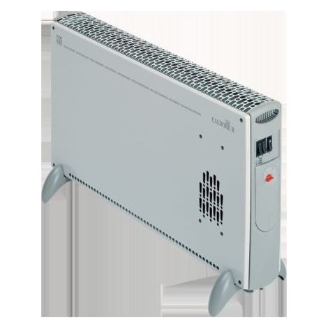 Termoconvettore in acciaio grigio 3 potenze con termostato Caldore R Vortice 0000070211 (1/5)