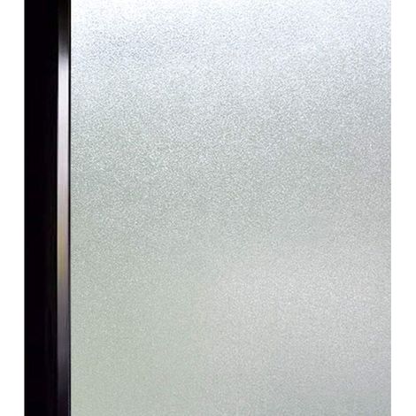 Film pour fenêtre dépoli opaque électrostatique – Protection anti-UV – Installation facile sans colle – 44.5cm x 200cm (1/4)