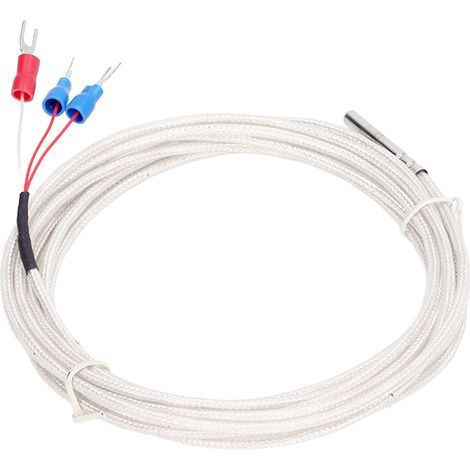 Sonde Pt100 étanche à 3 fils pour régulateur de température, câble de 3 mètres (1/5)