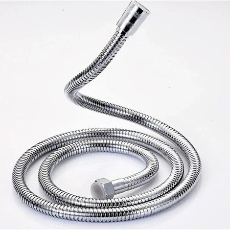 Flexibler Duschschlauch – Edelstahl 201 – 1,5 m – Badezimmer – Hochdruck – Korrosionsbeständig – 1 Stück (1/5)
