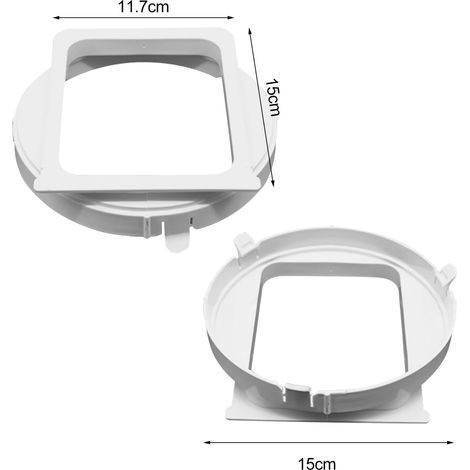 Embout 150 mm adaptateur climatiseur Interface tuyau pour clim mobile, installation simple (1/4)