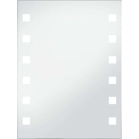Maison Exclusive - Badezimmer-Wandspiegel mit LEDs 60x80 cm (1/5)