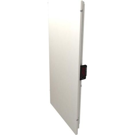 Radiateur à inertie TACTILO Vertical Blanc Quartz 1000W - Valderoma BZ10VEA (1/6)