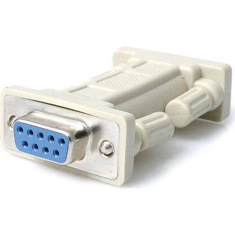 startech NM9FF adattatore null modem bianco DB9 RS-232 (1/4)