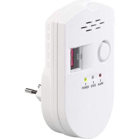 Natural Gas Detector: Multi-Gas Detector with Socket for Natural Gas and LPG, 85, for Carbon Monoxide, Natural Gas & LPG, 85 DB (Gas Sensor) (1/5)