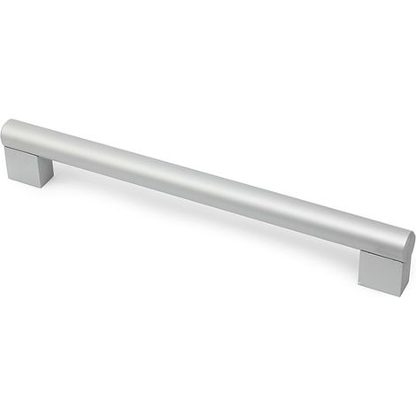 Asa de aluminio con acabado anodizado mate, dimensiones:358x18x38mm y entrepuntos:320mm - (1/5)