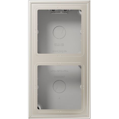 Jung ES2582A-L Oberputzbox Edelstahl Silber (1/2)