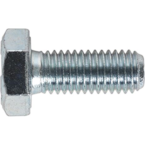 Sealey HT Setscrew M10 x 25mm 8.8 Zinc Pack of 25 SS1025 (1/2)