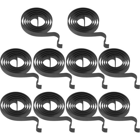 Ressorts Porte-balais Haute Compatibilité Lot de 10 en Alliage Conception Précise Pièces de Rechange pour Meuleuse D'angle pour Outils Électriques (1/5)