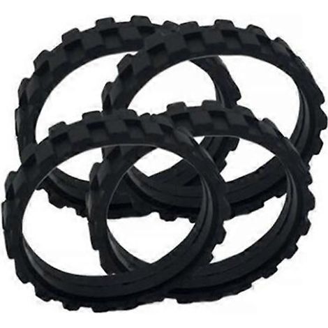 4Pcs Tires pour Robot Aspirateur Roues Series 500 600 700 800 I7 S9 Wheel pièce détachée