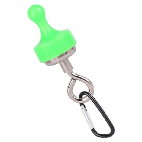 Crochets magnétiques ultra-résistants avec mousqueton Organisateur robuste pour matériel de camping, camping-car, voyage, cuisine, salle de bain, barbecue, porte, réfrigérateur, plafond, placard (1/5)
