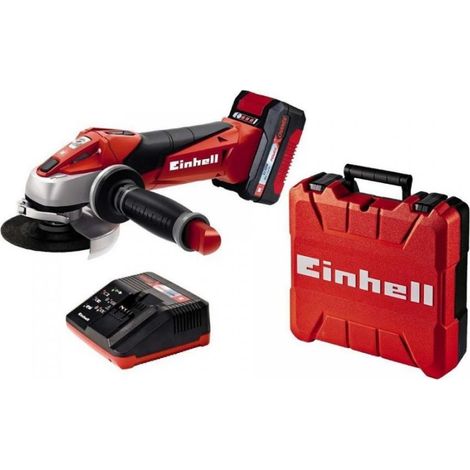 Smerigliatrice angolare a batteria Einhell TE-AG 18/115 Li con batteria e carica (1/10)