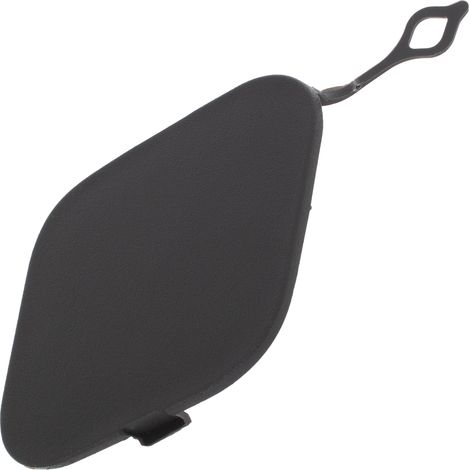 Copertura del gancio di traino nel paraurti anteriore, colore NERO, per Ford Transit VIII 2014. (1/2)