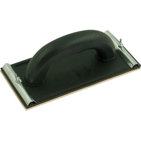 Ponceuse manuelle mega 61008 pince métal dos caoutchouc