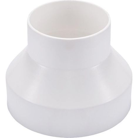 Duct Adapter, Exhaust Fan Adapter Duct Reducer for Ventilation Duct (150mm to 100mm) (1/5)
