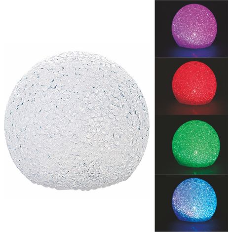HIGH TECH SFERA LED MULTICOLOR CON CAMBIO COLORE RGB CM.15 (1/2)