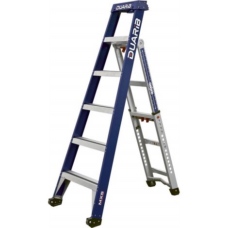 Escaleras multifuncionales MX5 aluminio 5 funciones - DUARIB - 655625 (1/5)