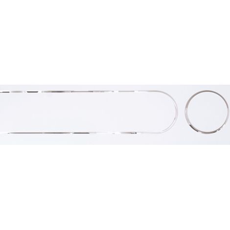 Cache-bouton Blanc - Pour Robinetterie Koło Slim - 2 Pièces - Masque De Bouton - Accessoire Sanitaire