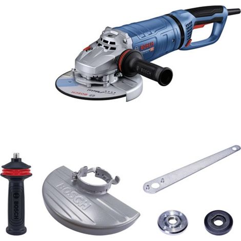 meuleuse angulaire GWS 27-180 JR puissance 2 700 W Ø disque 180 mm avec KickBack Control et Vibration Control avec capot de protection (1/4)