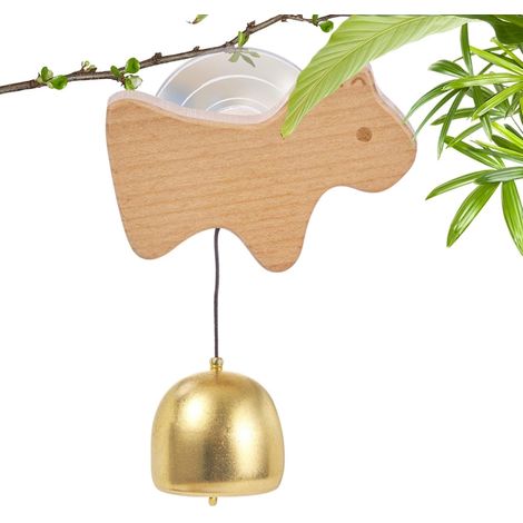 Carillon de Porte à Ventouse,Carillon à Vent de Porte à Ventouse - Cloche d'entrée de porte pour chien  Sonnette de porte chat chien baleine, carillon à ventouse pour entrée d'entreprise, autocollant (1/5)