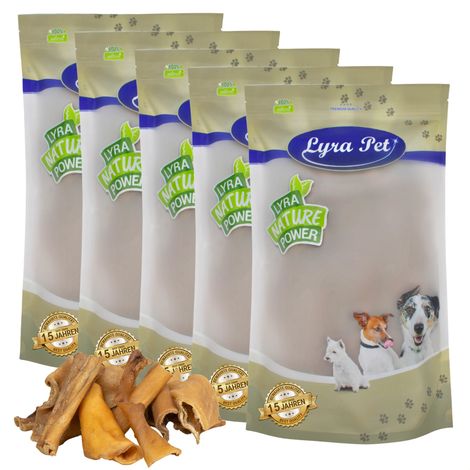 5 kg de coupes de cuir chevelu de bœuf Lyra Pet® 4 - 8 cm