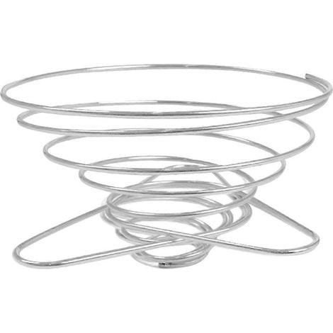 Filtre à café manuel pliable en acier inoxydable-13x12CM-Silver (1/3)