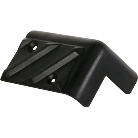 ANGOLO PER CASSETTA ALTOPARLANTE - PLASTICA NERA - 80 x 50 mm x 90° - 8 pz