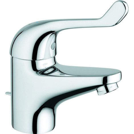 Grohe Euroeco Special Grifo monomando de seguridad, 100 mm de