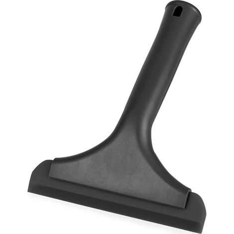 Raclette en Silicone, Raclettes Vitre Silicone, Mini Raclette Vitre Voiture avec Manche, Multifonction Petite Raclettes de Douche, pour Fenêtre, Miroir et Pare-Brise de Voiture (Noir)