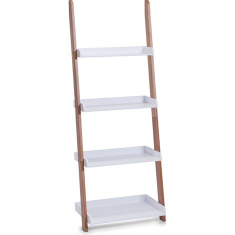 Leiterregal, 4 Ebenen für Accessoires, 145 cm Höhe, ZELLER