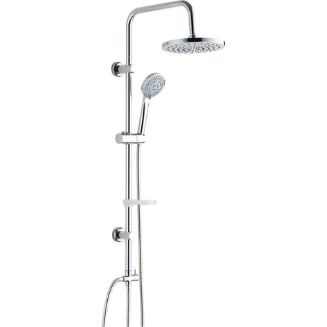 Colonne de douche complète, de forme ronde