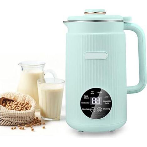 Machine à lait végétal automatique avec fonction autonettoyage et maintien au chaud 8 heures pour amande noix avoine soja sans produits laitiers