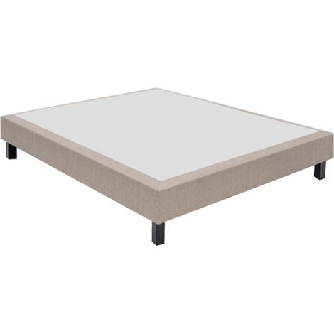 Sommier Alitea Hotel DECO MULTIRESSORTS CHINÉ NATUREL 180x200 Naturel Ressorts (1/2)