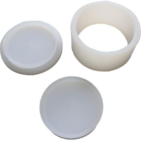 Juego de moldes 3D para bolas de sales de baño hechos de plástico. (1/5)