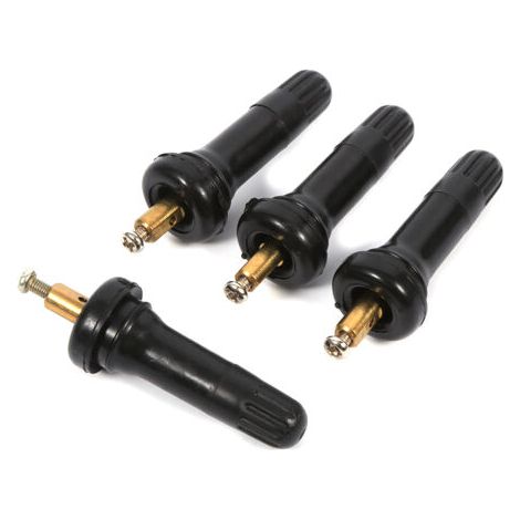 QORVA-,Système de surveillance TPMS de la pression des pneus, 4 pièces, Anti-explosion, tiges de Valve de pneu encliquetables (1/5)