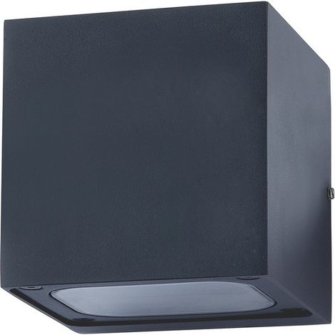 [GEBRAUCHT] B-Ware Lucande Merjem Led Wandleuchte Wandlampe Außenlampe Wandleuchte Lampe Dunkelgrau