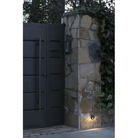 UVE - Lampe encastrable au mur gris foncé de FARO 70397 (1/4)