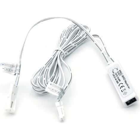 Interruttore sensore 3in1 bianco 12-24V 60W IdeaLED (1/5)