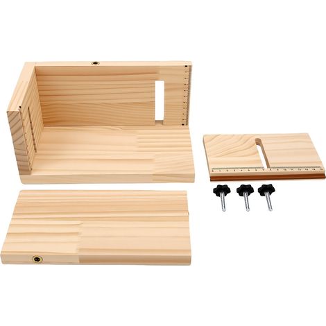 Support de positionnement manuel des étiquettes, aide au travail en bois massif à haute efficacité pour table (1/5)
