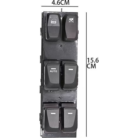 93570-2S0009P is applicable to the master switch of the power window regulator in 2010-2015 Hyundai Tucson vehicles.
