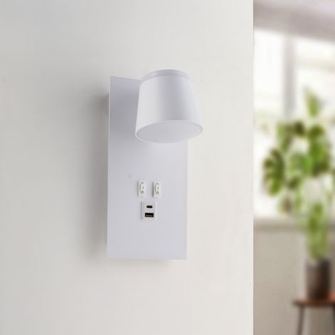IluminaShop - Aplique de Pared LED Orientable White Down 17W IP20  Blanco Neutro 4000 (1/4)
