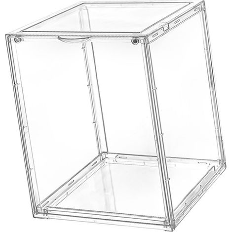 Vitrine pour poupées, anti-poussière, grande capacité, magnétique, pour rangement et protection des poupées de collection et figurines. (1/5)