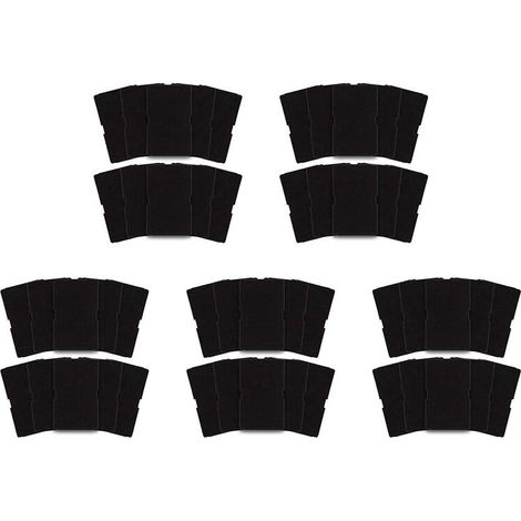 Paquete de 50 filtros de repuesto para secadora Beko 2964840100, filtro de pelusa para secadora Beko DE8635Rx DS7512Pa