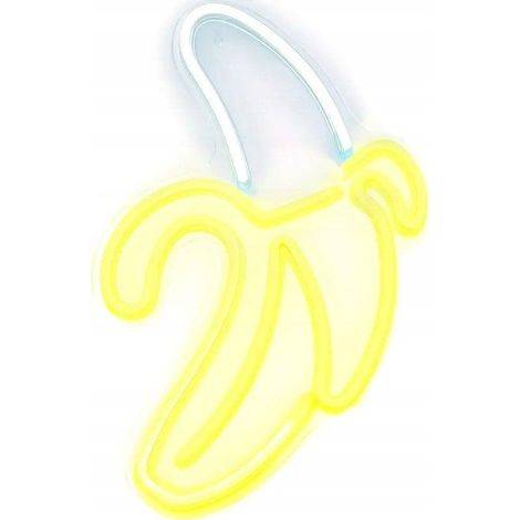oem Lampe Banane LED Jaune USB Flexible Silicone (1/3)