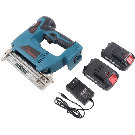 Cloueur sans fil à batterie, cloueuse automatique pour bois, décoration de meubles et menuiserie, norme américaine 100-220V, outil électrique portable (1/5)