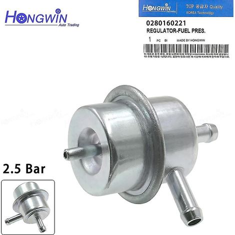 Régulateur de pression de carburant 2,5 bar 0280160221 90128848 90166629 1281820 815504 pour Opel Kadett E Rekord - Renault 21 Espace Trafic